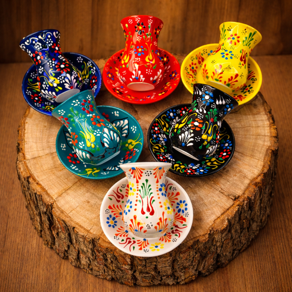 SERAMİK ÇAY BARDAĞI TAKIMI