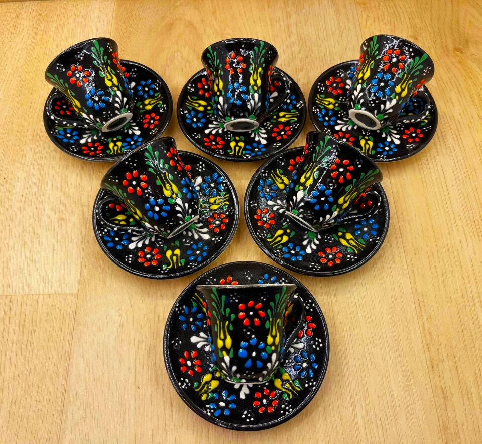 FİNCAN TAKIMI-Siyah