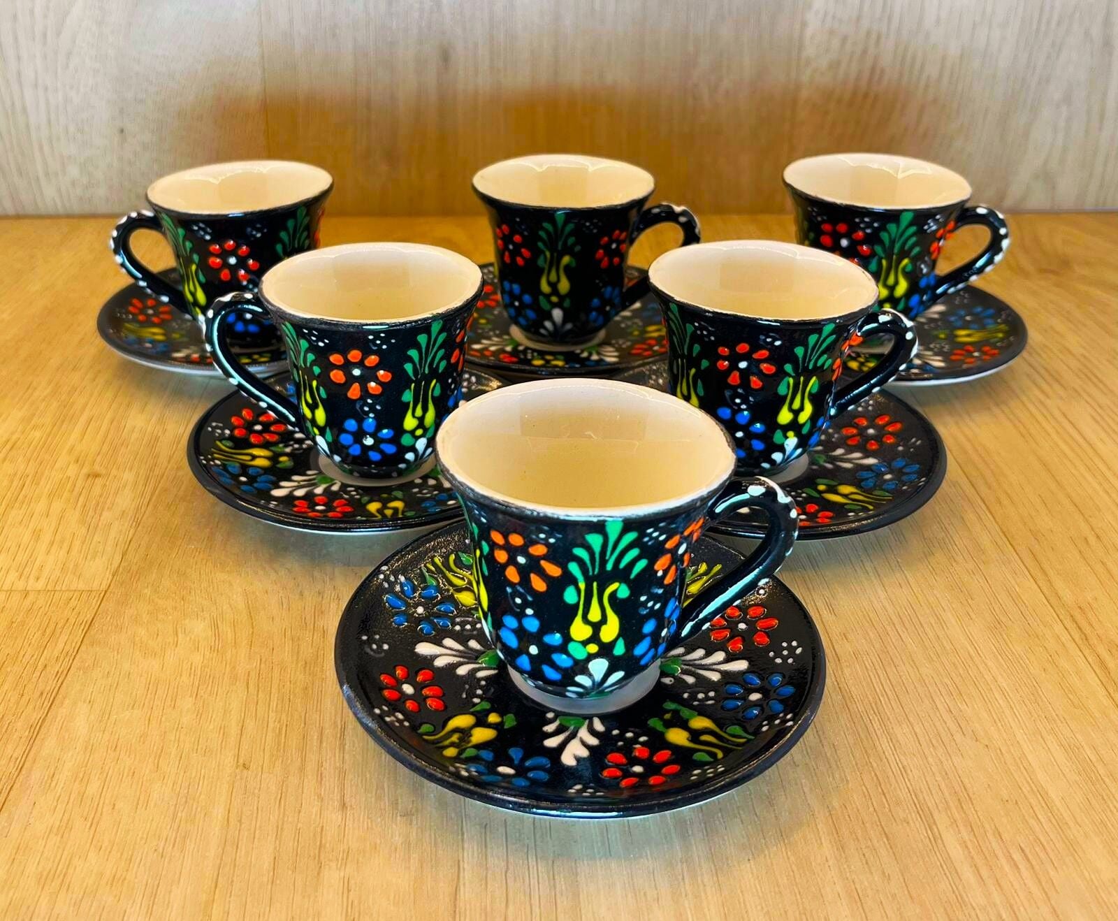 FİNCAN TAKIMI-Siyah