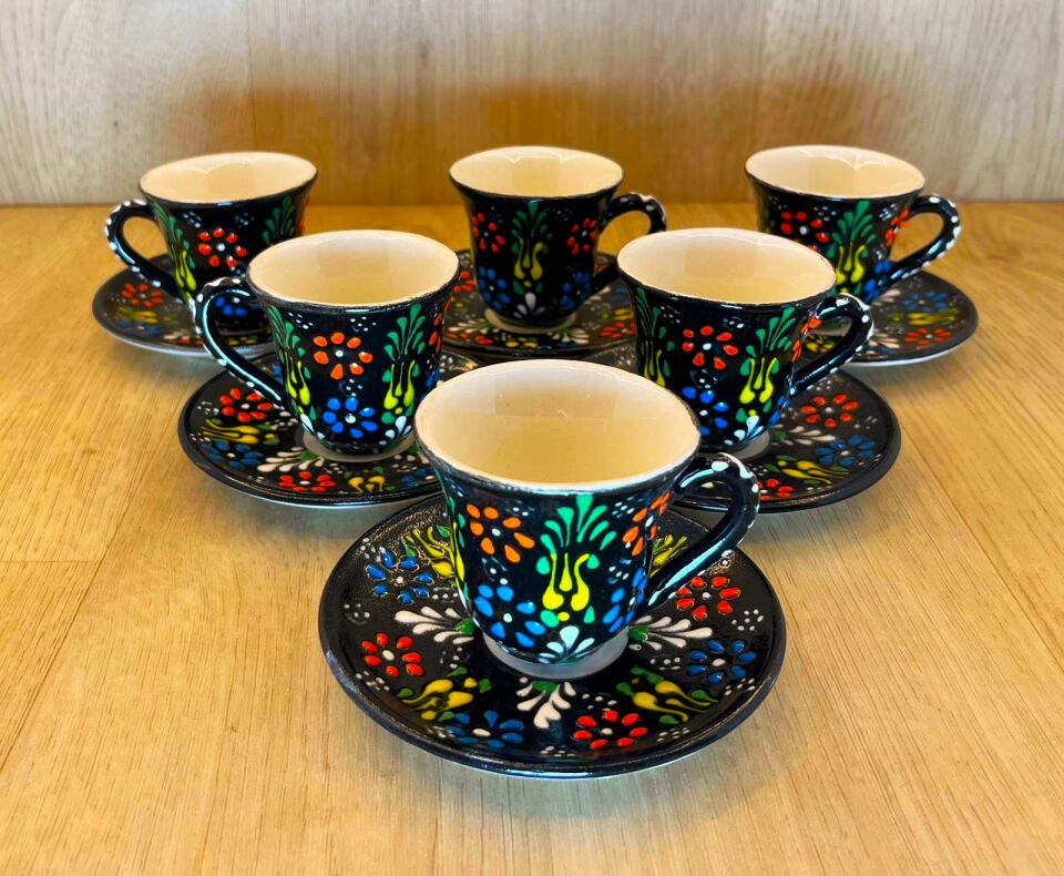 FİNCAN TAKIMI-Siyah