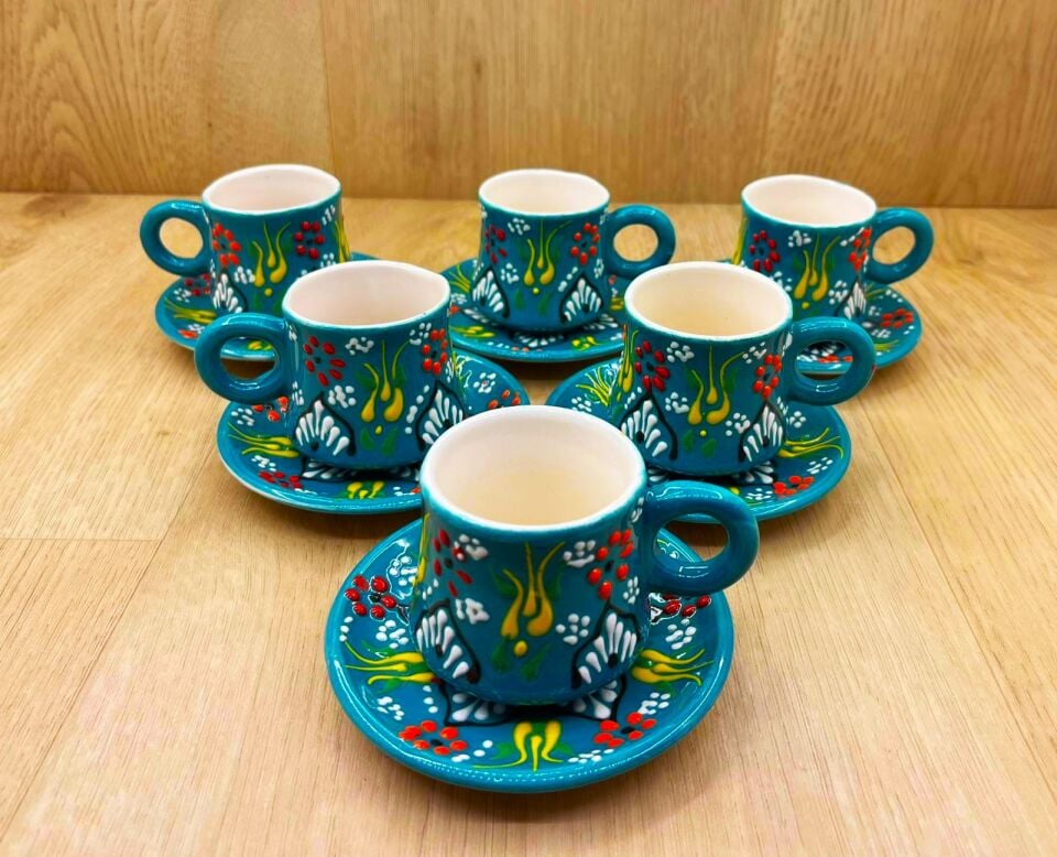 KAZAN FİNCAN TAKIMI-Turkuaz