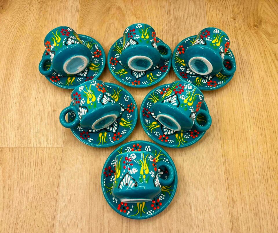 KAZAN FİNCAN TAKIMI-Turkuaz