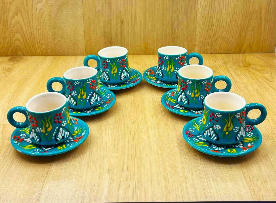 KAZAN FİNCAN TAKIMI-Turkuaz