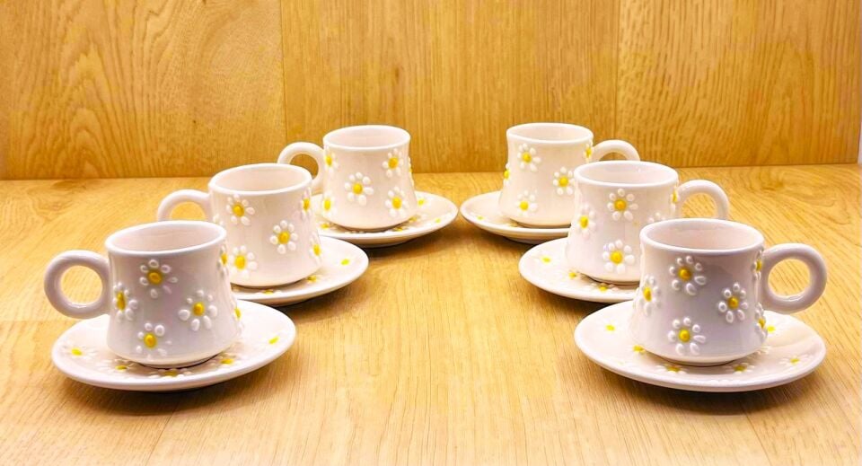 KAZAN FİNCAN TAKIMI-Papatya