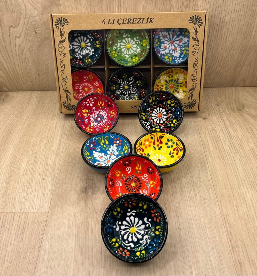 SERAMİK YUVARLAK ÇEREZLİK