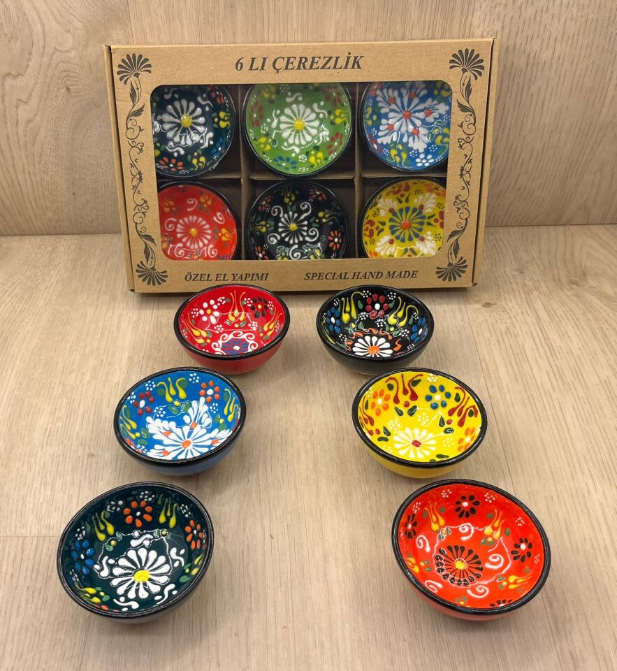 SERAMİK YUVARLAK ÇEREZLİK