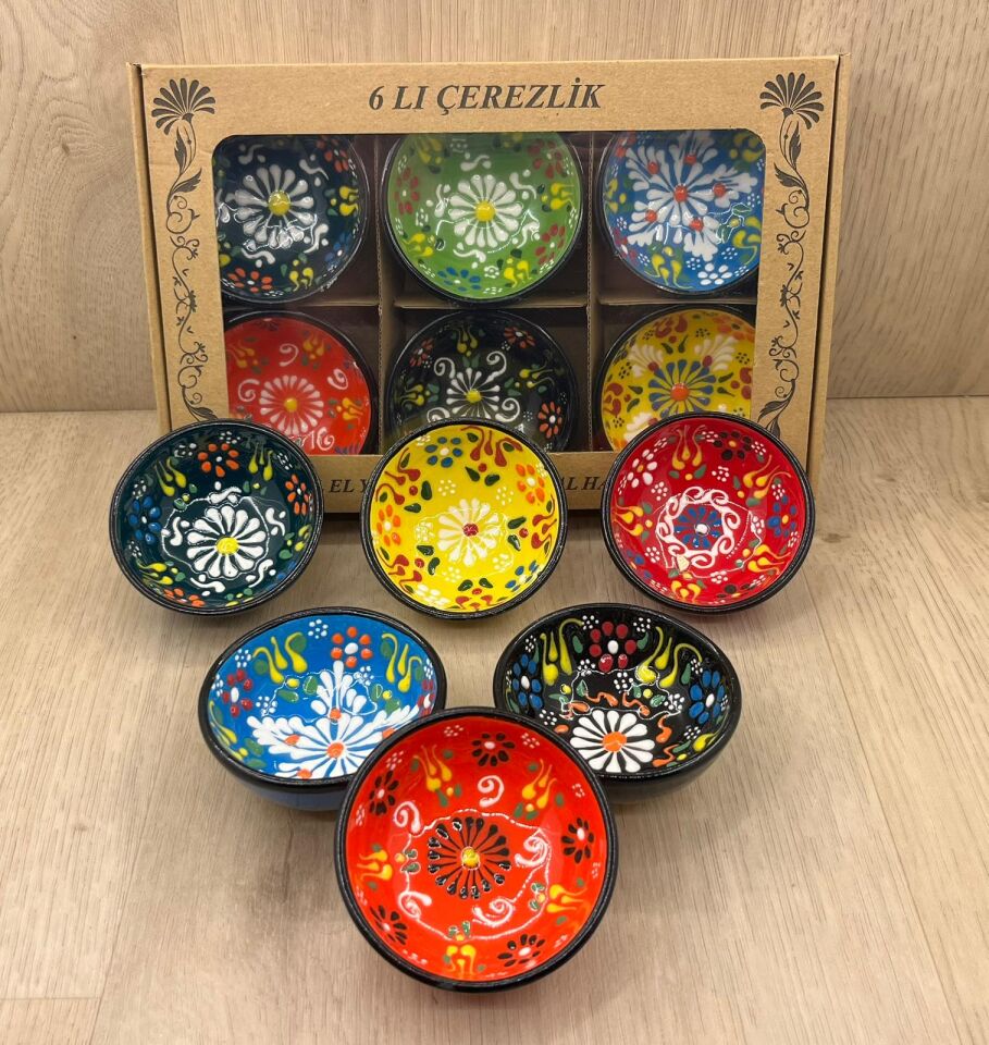 SERAMİK YUVARLAK ÇEREZLİK