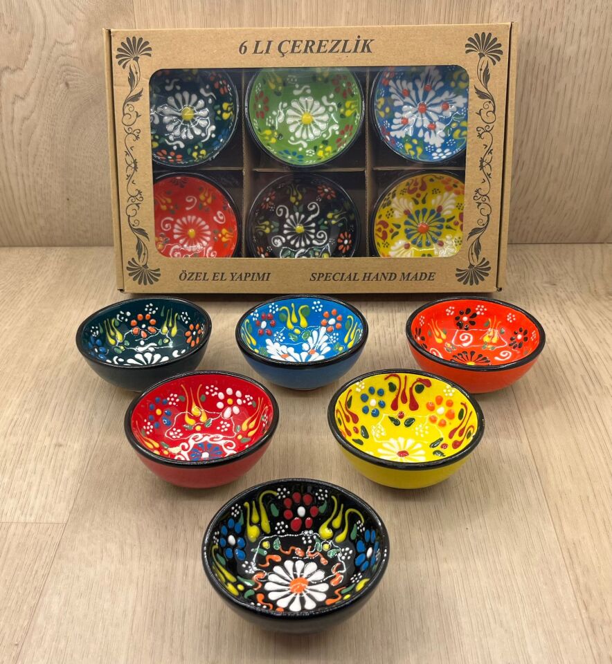 SERAMİK YUVARLAK ÇEREZLİK