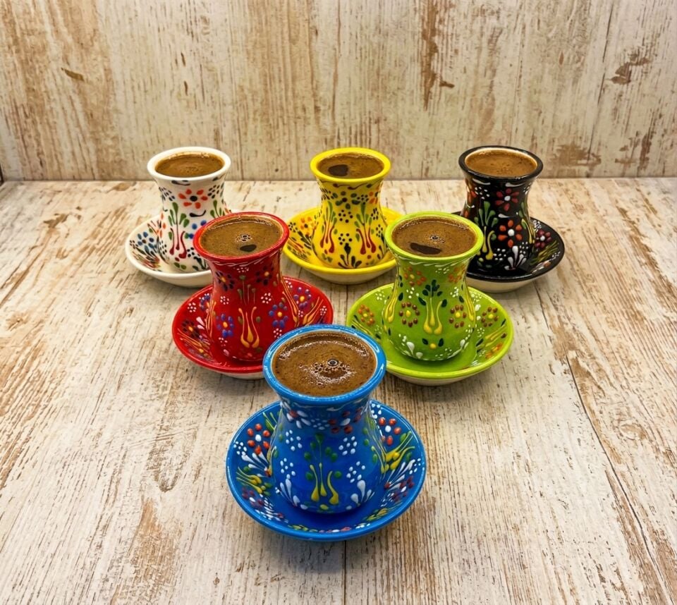 Seramik Çay Bardağı Takımı