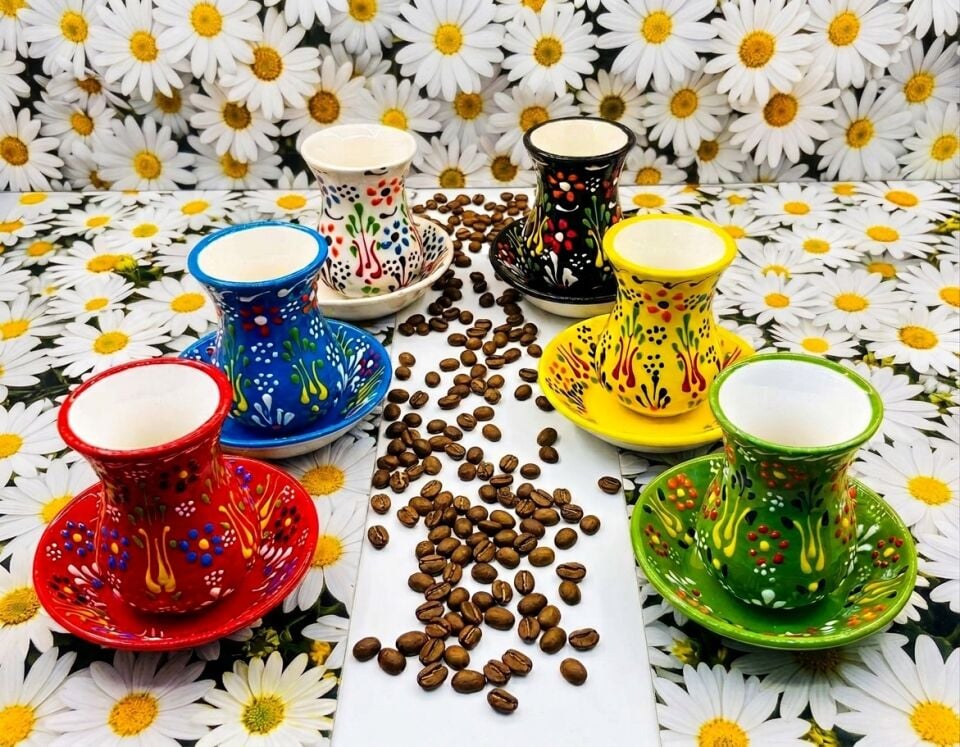 Seramik Çay Bardağı Takımı